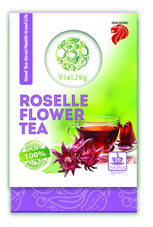 Roselle flower tea